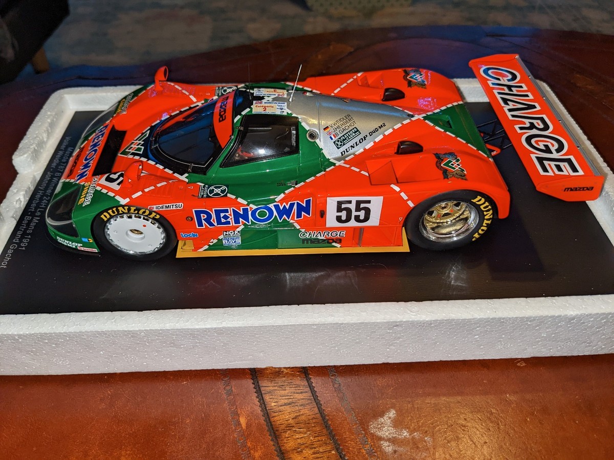 Mazda 787B LEMANS WINNER1991ミニカー 1/18 Spark #18LM91 1:18 Mazda 787B 1991 Le Mans Winner | eBay