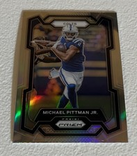 Michael Pittman Jr. 2023 Panini Prizm Silver Prizm #129 Indianapolis Colts