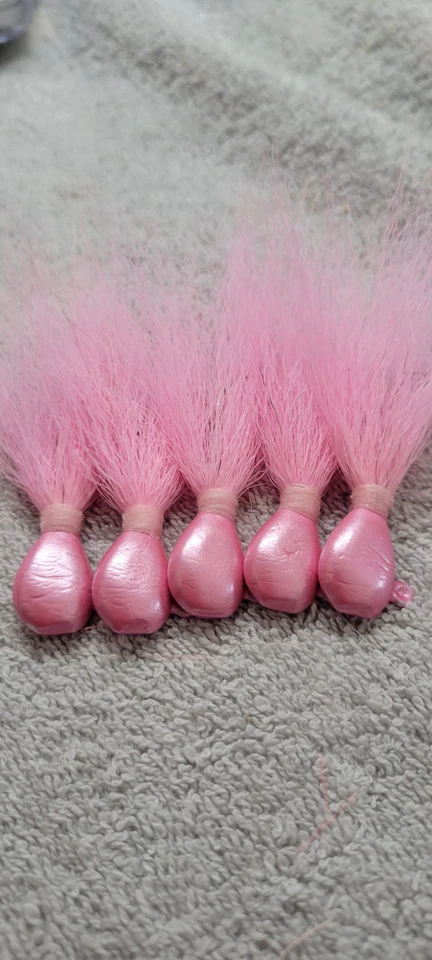 Plantilla Bucktail Rosa Mostad 2/0, gancho. Pack de 5 Foto 3 de 3