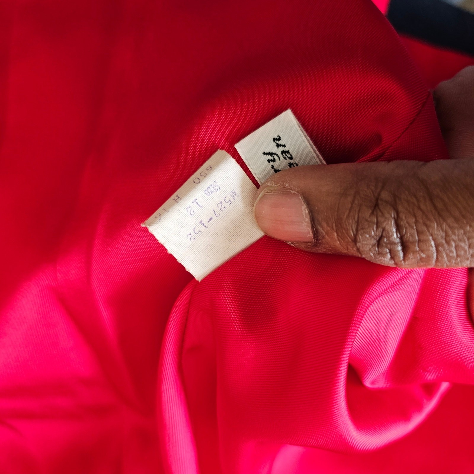 Pendleton Vintage Red Virgin Wool Two Button Blaz… - image 4