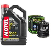 200 Phoenix Motul 5000 10w40 4L Oil Filter Kit Polaris 200 2005 8.94 per litre