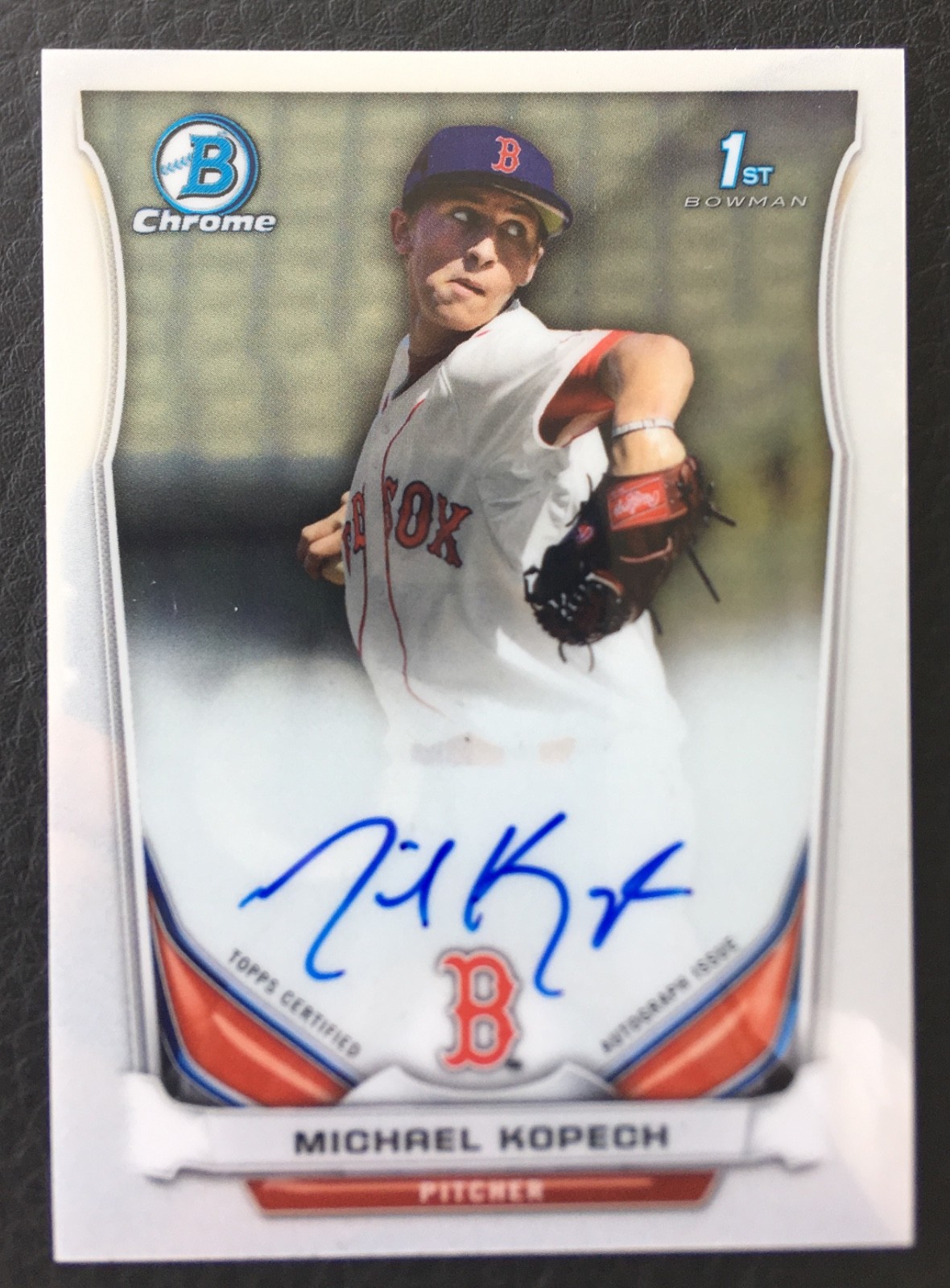 ⚾  Michael Kopech 2014 Bowman Chrome Draft Picks Auto RC  #BCAMK