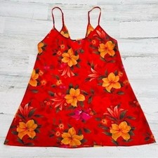 Victoria's Secret Womens M Sheer Floral Cami Pajama Dress Romantic Fairytale