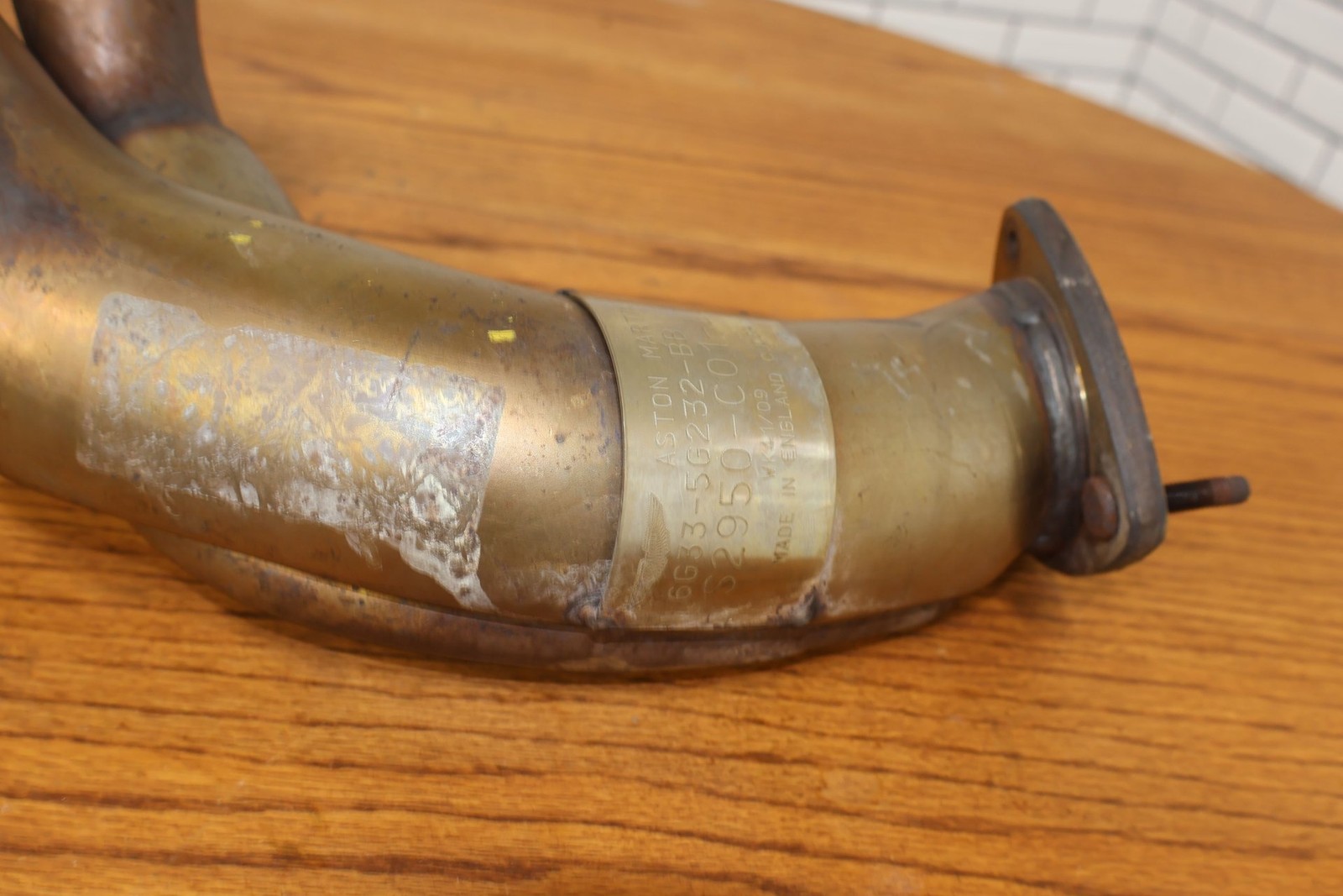 2010 Aston Martin V8 Vantage Left LH Exhaust Manifold OEM (6G33-5G232-BB)