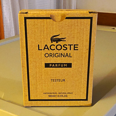 Lacoste Original Parfum Spray Regular Size 3.3 fl oz *New In Tester Box*