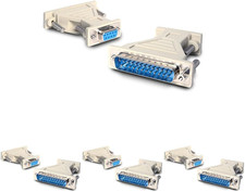 DB9 to DB25 Serial Cable Adapter - F/M - Serial Adapter - DB-9 F to DB-25 M