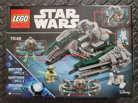 LEGO Star Wars 75168: Yoda's Jedi Starfighter, New and Factory Sealed, Retired 