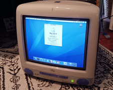VINTAGE APPLE iMac G3 DV  Summer 2000 INDIGO M7647LL/A UPGRADED TESTED WORKING