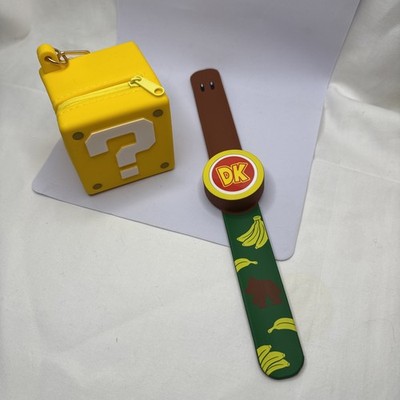 DonKey Kong Power Up Band USJ / Armband Super Nintendo World / mit Tasche Japan