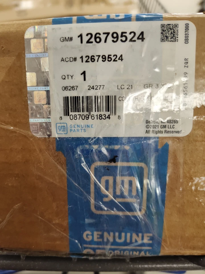 Cuerpo de acelerador de inyección de combustible genuino GM con actuador de acelerador 12679524 Foto 2 de 2