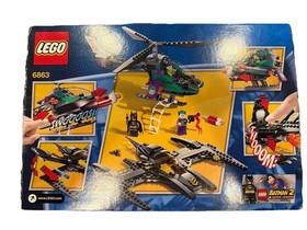 LEGO 6863 Super Heroes Batman II Batwing Battle Over Gotham City Gooncopter