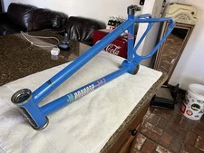 Old School Vintage Blue Mongoose M1 BMX  80s OG Vintage 20"1986 Frame