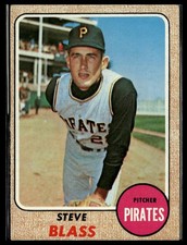 1968 Topps #499 Steve Blass