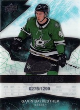 2018-19 Upper Deck Ice #53 Gavin Bayreuther/1299 RC