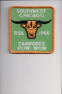 1966 Southwest Chicago Camporee Pow Wow patch