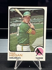 1973 Topps #382 Mike Hegan
