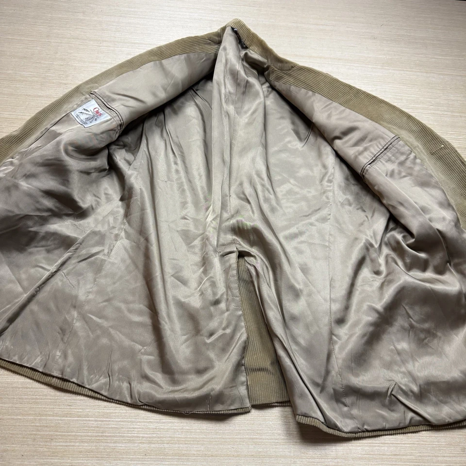 Vintage Orvis Corduroy Blazer Sport Coat Size 46 Jacket Made In USA Hunting - Image 4 of 4