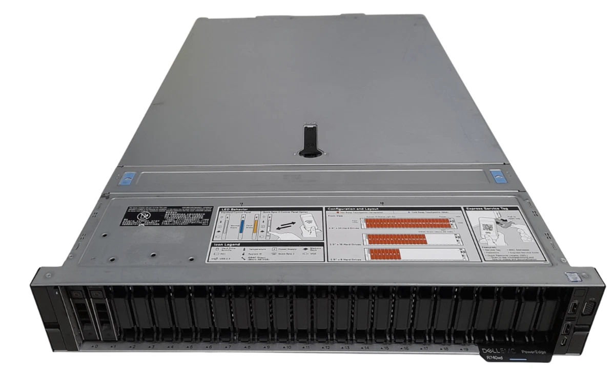 DELL POWEREDGE R630 Serveur 2.60Ghz 28-Core 384GB 2x