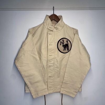 Ralph Lauren Double RL Hand Embroidered Cotton Deck Jacket