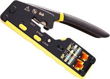 RJ45 Crimp Tool Passthrough 8P 6P RJ45 Crimpe...