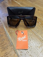 Vintage PERSOL 003 RATTI Italy Tortoise Sunglasses Side Lens Sheile Italy RARE 
