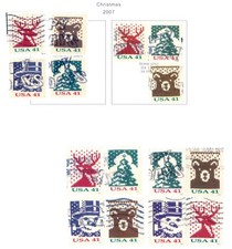 USA 2007 Natale usato