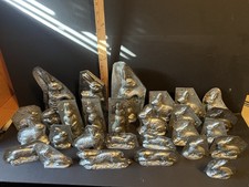 Lot Of 28 Vintage Antique Chocolate Rabbit Mold Molds Eppelsheimer And More