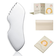Stainless Steel Gua Sha Facial Tools Metal Detail Gua Sha Stone Body Lymphatic D
