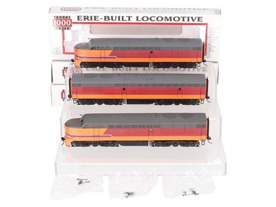 Proto 1000 23892 HO Scale Milwaukee F-M Erie-Built ABA Diesel Locomotive Set EX