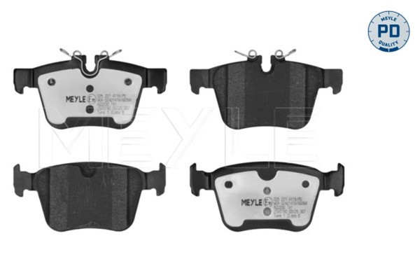Bremsbelagsatz, Scheibenbremse MEYLE-PD: Advanced Performance A 025 221 4115/PD-image