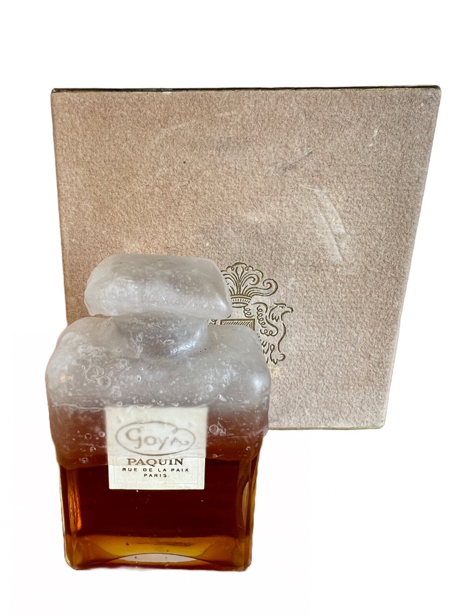 フランス製 ヴィンテージ les parfums de Paris ビンテージ 1950s Wax Sealed Vintage Jeanne Paquin Goya Rue De La Paix Paris