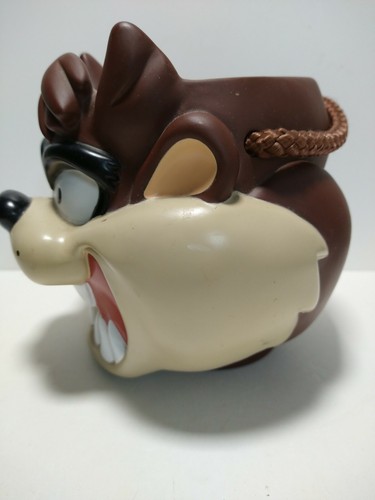 TAZ Tasmanian Devil HALLOWEEN Candy BUCKET Pail Looney Tunes 1997 Warner Bros - Picture 4 of 9