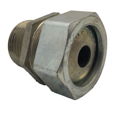 3703-2 RACO 3/4 INCH STEEL STRAIGHT CORD GRIP CONNECTOR RANGE .375-.500''