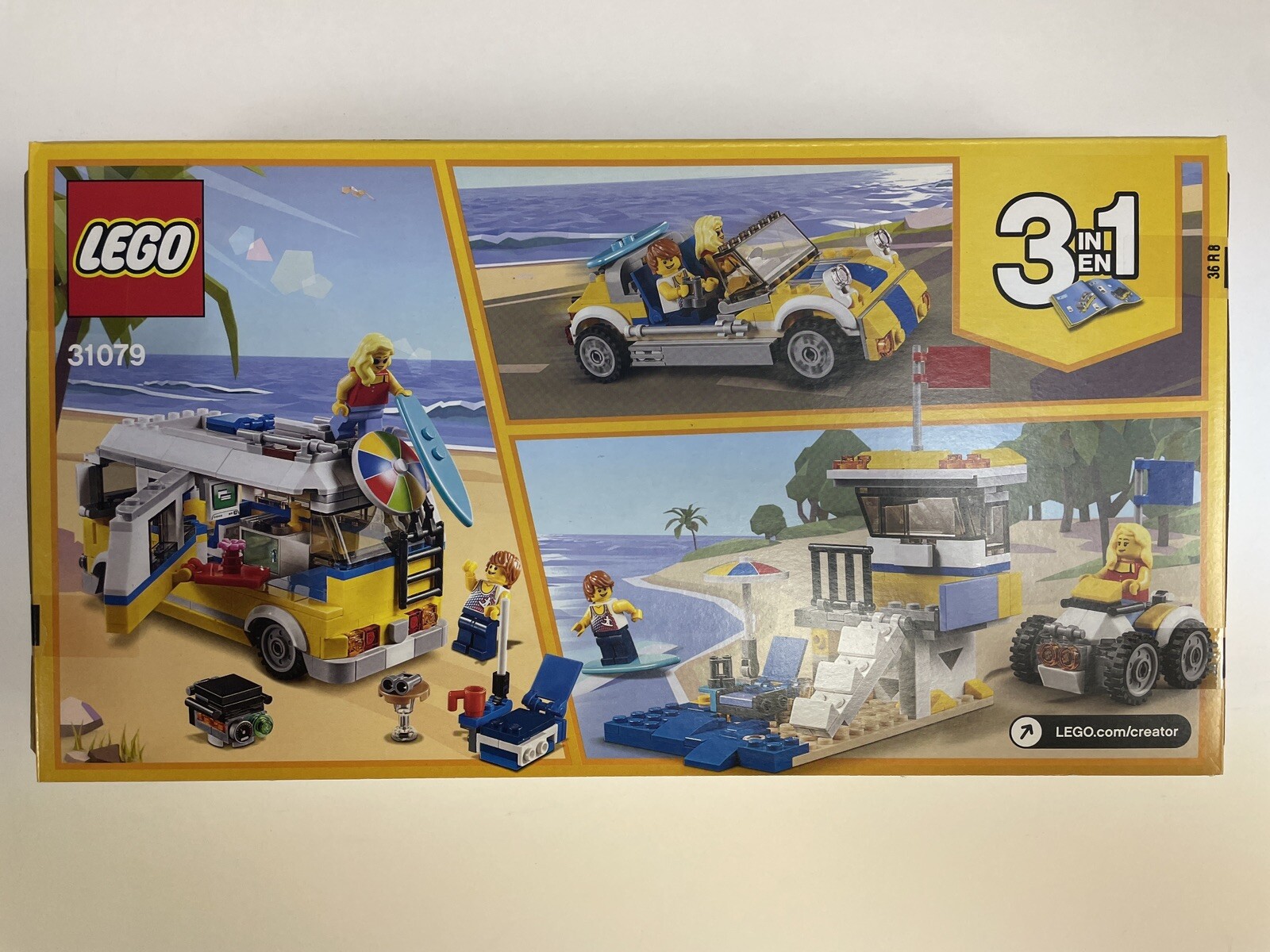 LEGO Sunshine Surfer Van - Creator 31079 - New Sealed