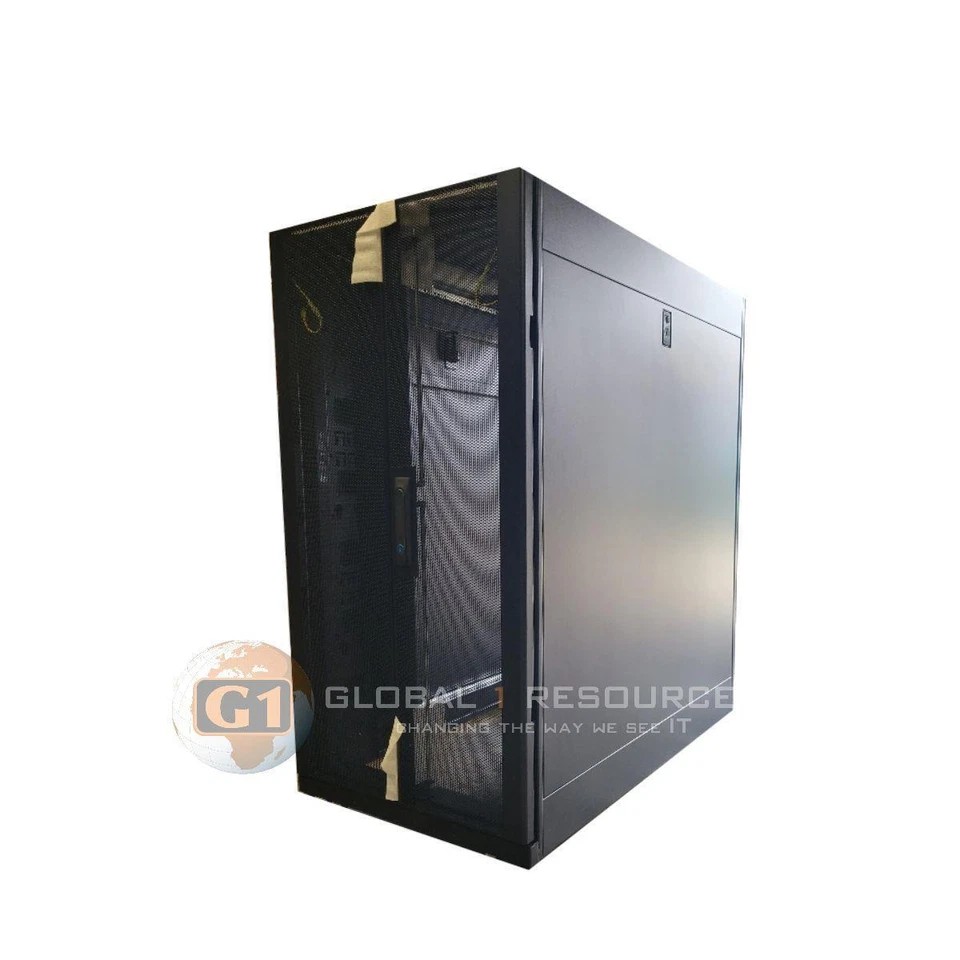 NEW 24U AR3104 Server Rack Enclosure Dell HP APC Servers Cabinet 19" Racks - Image 2 of 4