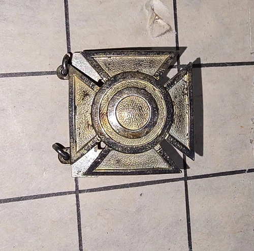 Vintage US Army Marksman Auto Rifle Badge Pinback Medal Military Pin WW2