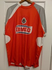 Soccer Club Deportivo Guadalajara Jersey Shirt Bimbo Toyota Large L Football