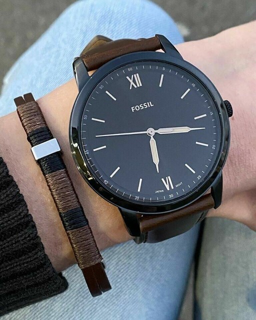 Fossil FS5557SET The Minimalist Brown 