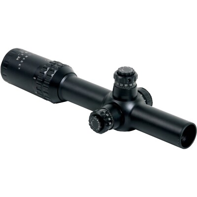 Sightmark Triple Duty Rifle Scope 30mm Tube 1-6x 24mm Illuminated SM13021CD