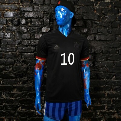Gnabry Germany Team Away football shirt 2020 - 22 Adidas EH6117 Mens Size M