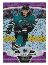 2019-20 Erik Karlsson O-Pee-Chee OPC Platinum Violet Pixels 282/399 - Sharks