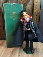 Dept. 56 Heritage Village Collection Doll - 5907-2 Bob Cratchit & Tiny Tim 
