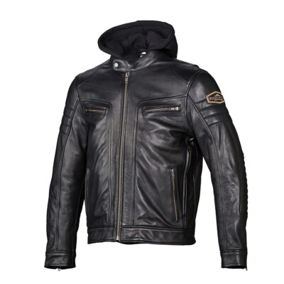 Grand Canyon Motorrad Lederjacke Murray Black