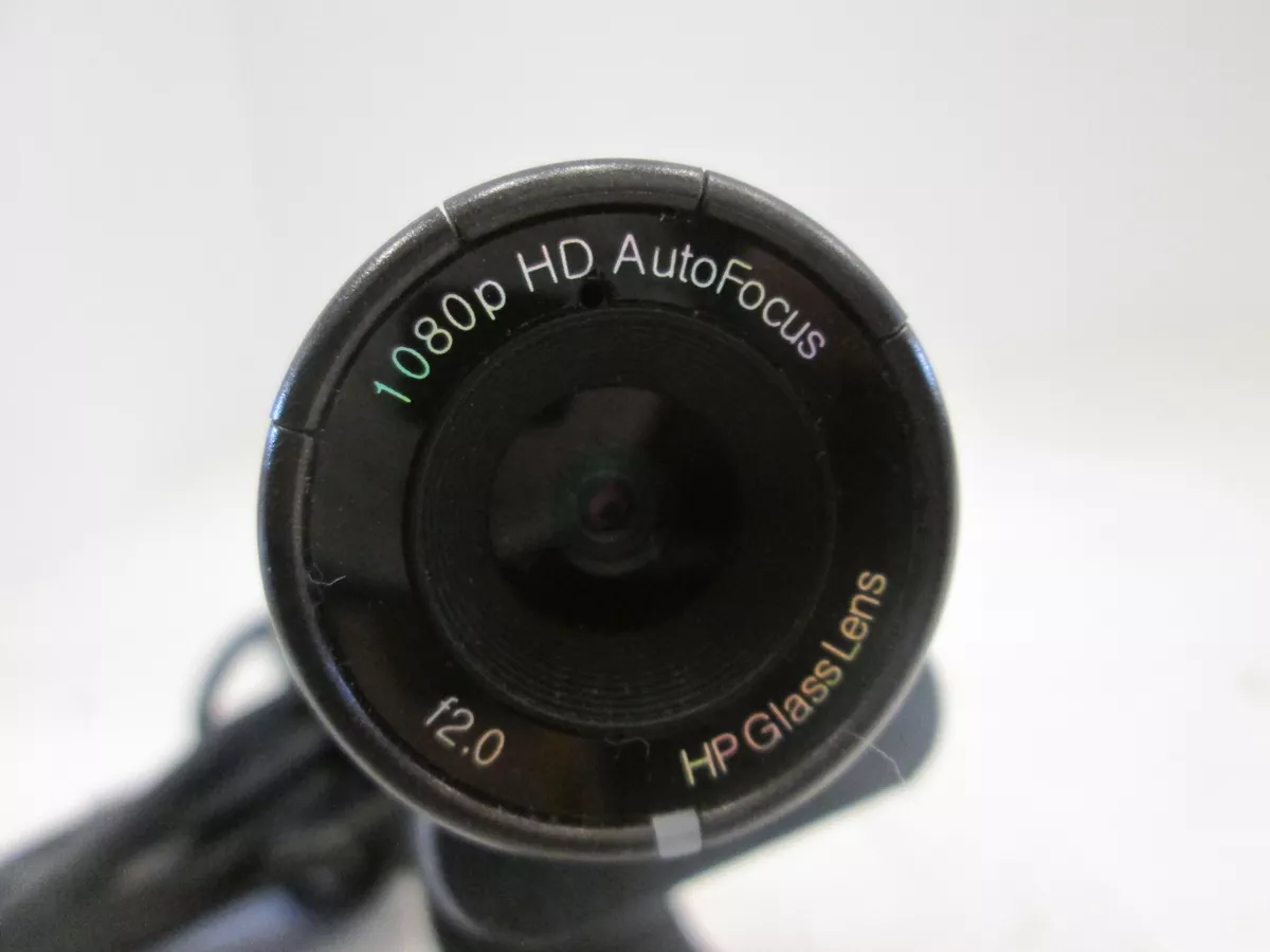HP 1080p HD AutoFocus f2.0 HP GlassLens Webcam Used eBay