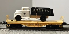 Lionel 6151 Flatcar with Range Patrol Truck