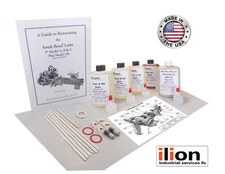 South Bend Lathe 9" Model C ● Full Rebuild Kit ● Manual, Felts, Oil & Grease!