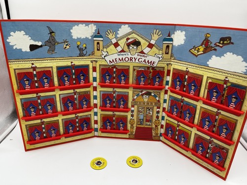 VTG Mattel Where's Waldo Memory Game- Complete - Picture 2 of 3