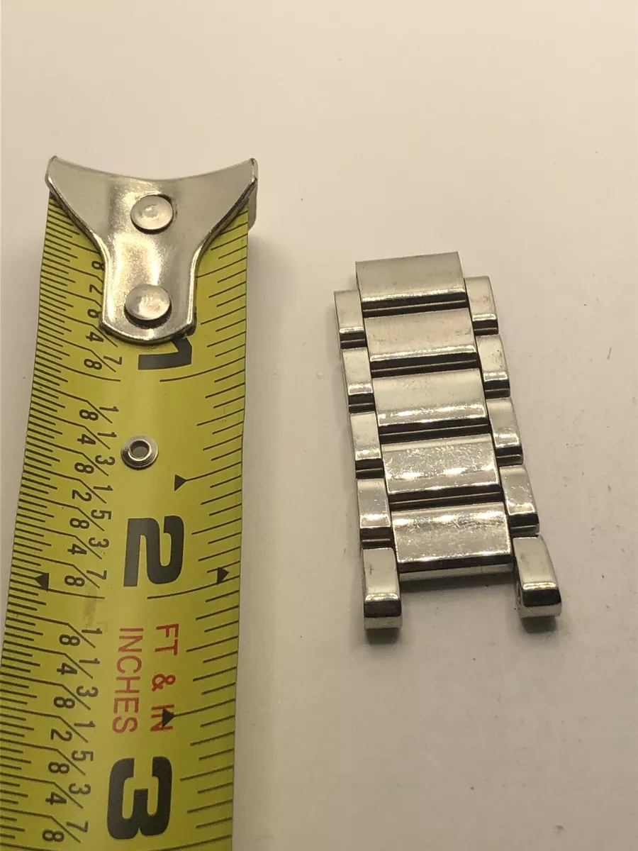 Michael Kors Watch Parts Partial Band Links No Clasp Silver Tone