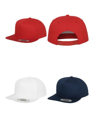 Flexfit 5 Panel Snapback one size Mütze Kappe Baseballkappe Trucker Cap Schirmmü