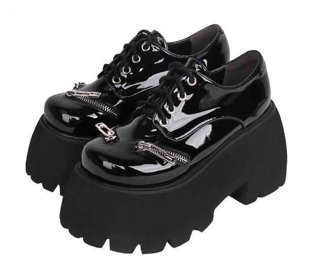 Rare Rabbit Shiny Lace Up Shoes Field Care Men White Lace-up High